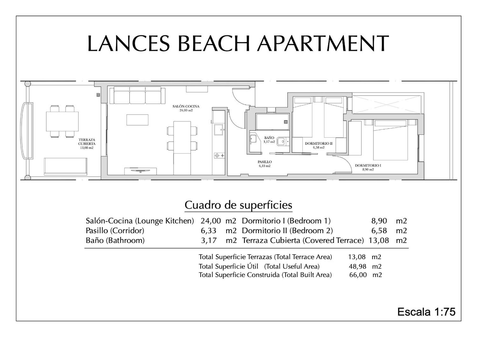 Lances Beach Penthouses Tarifa Exterior photo