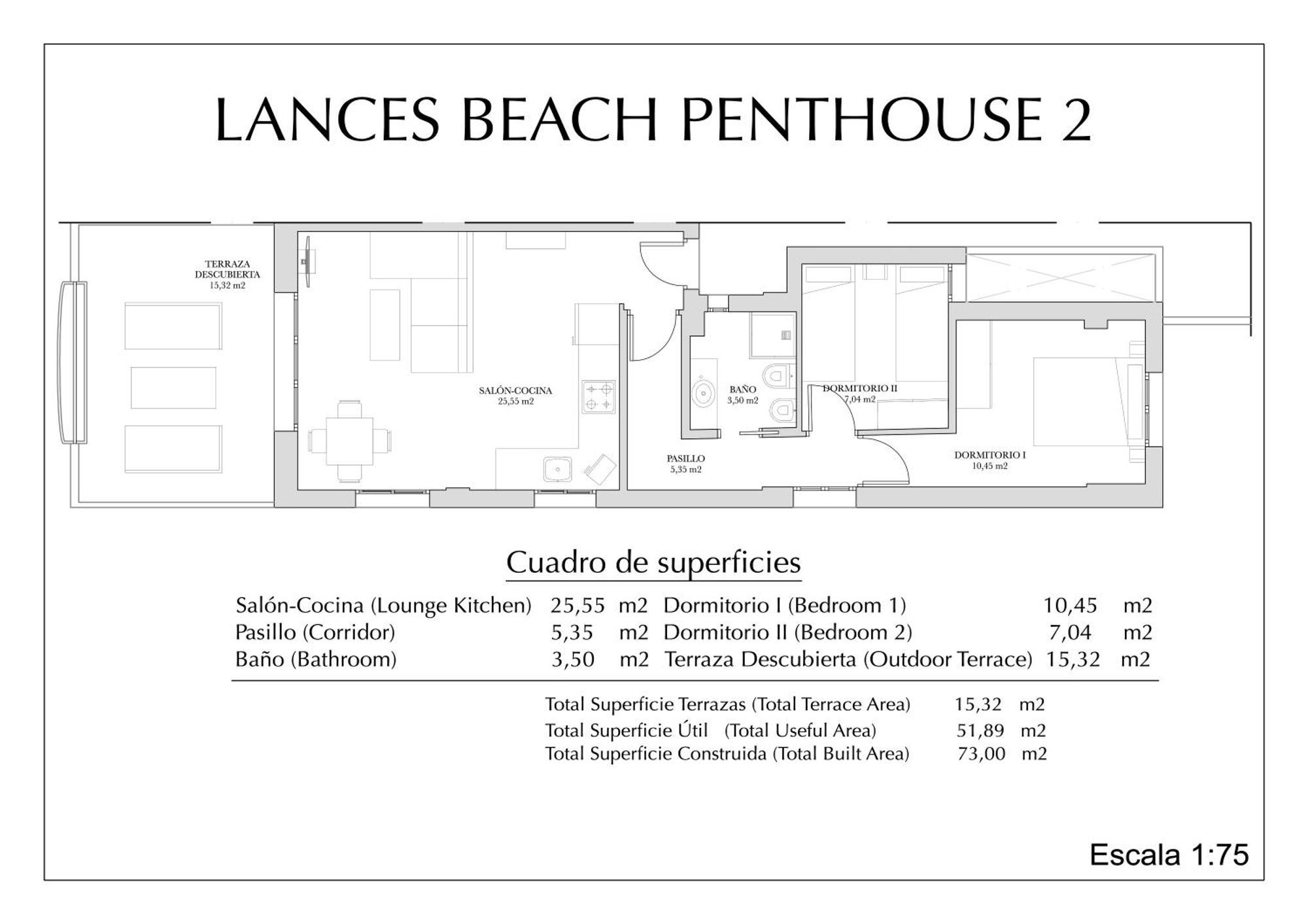 Lances Beach Penthouses Tarifa Exterior photo